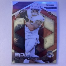 2025 Panini Mosaic - Epic Performers Trey McBride #10 Arizona Cardinals Nm