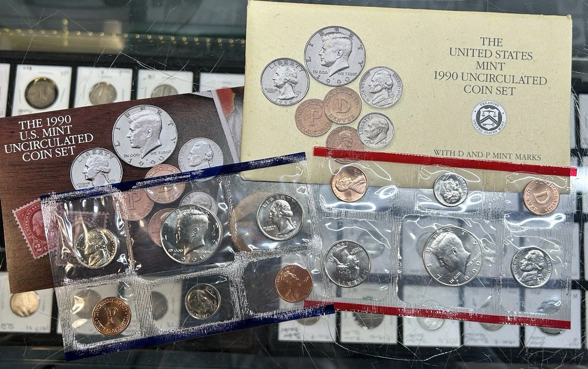 25+ Uncirculated 1990 US Coin Mint Sets for sale | Updated Oct 2026