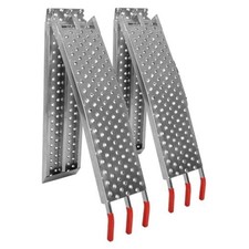 Set of 2 Folding 69-Inch Loading Ramps for ATVs, Motorcycles