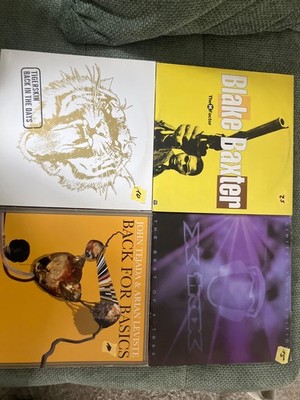 techno/house vinyl 4 alben john tejada,tigerskin,blake baxter,best of x traxx