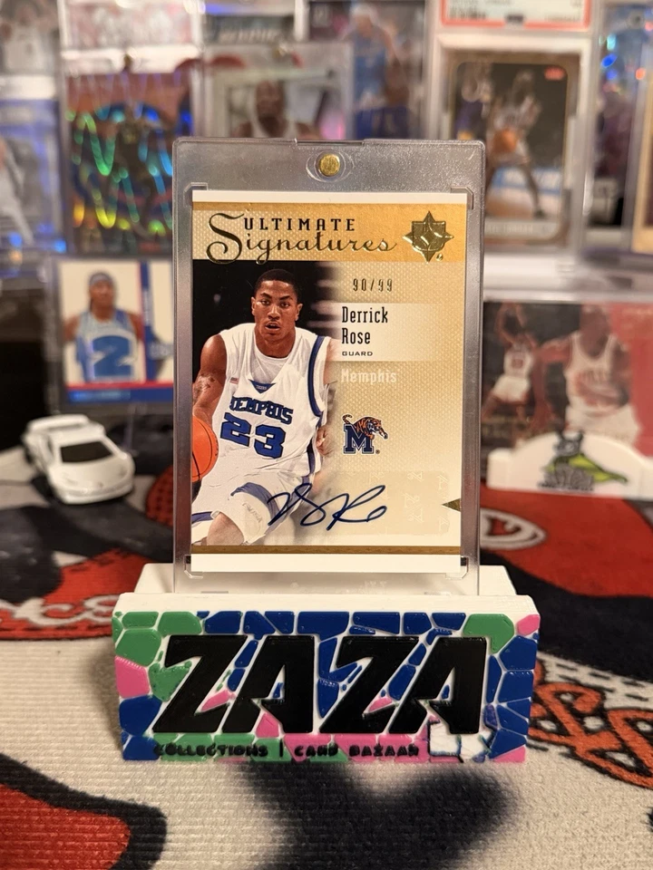 2010 Upper Deck Ultimate Collection Derrick Rose Ultimate Signatures /99 Auto SP - Image 4 of 4