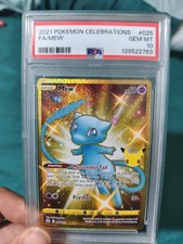Pokemon MEW Secret Rare Full Art 25/25 - Pokémon Celebration - ENG - PSA 10