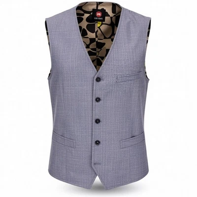 CG Club of Gents Herren Anzug Weste Mosley Slim Fit blau 61.236J1 243150 61 - Bild 1 von 4