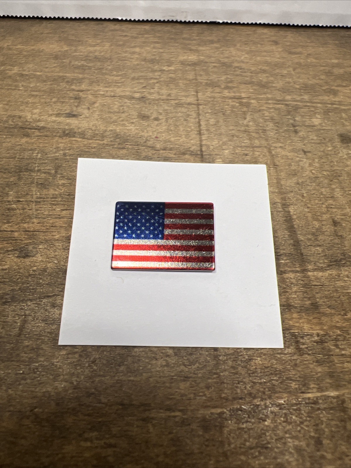AMERICAN FLAG - LAPEL PIN - USA Hat Tie Tack Badge Pinback VOTE- Estate Sale
