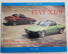 1994 Fiat X19 1300 1500 And Abarth A Collectors Guide Phil Ward Hardcover Book