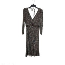 Karen Kane cafe chic beaded lightweight dress size medium cute festival boho