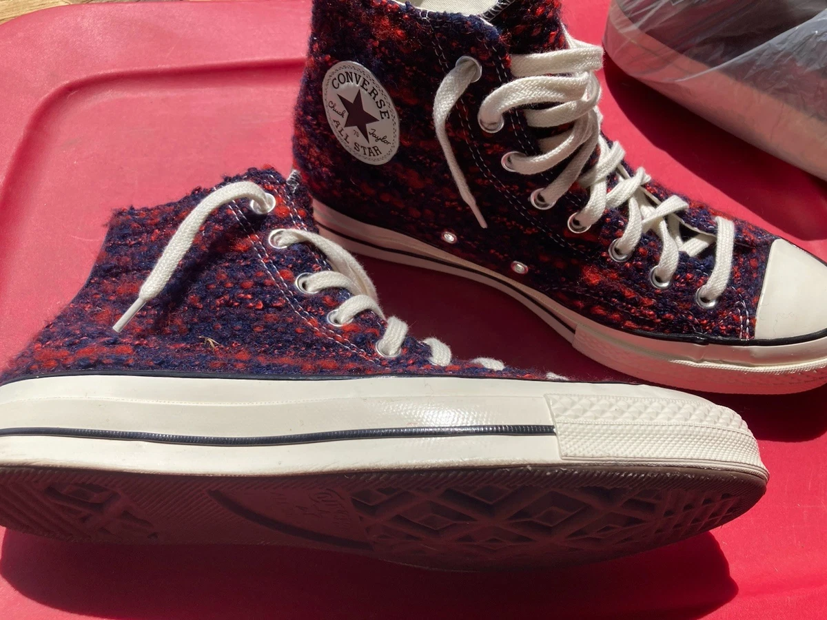 Converse Chuck 70 Hi Top Warm At Heart Boucle Yarn 169247c Unisex Converse Chuck 70 High Warm At Heart - Pink for Sale  main image 3