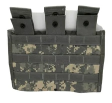 US Military Triple Three 3 Mag Magazine Pouch MOLLE ACU 3 X 30 ROUND Shingle GC