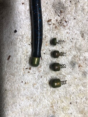 Neko Wacky rig, Swim Bait, Nail weights 10 pack with screw lock