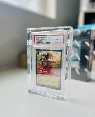 graded card acrylic case Acrylic Case Display for PSA Graded Card main image 1