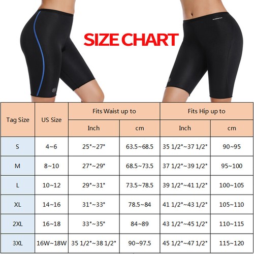Hot Neoprene Sauna Sweat Thermo Pant Women Slimming Body Shaper Fat Burner Short - Picture 4 of 19