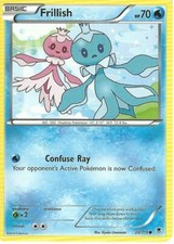 POKEMON CARD FRILLISH 20/119 NO 592 FLOATING POKEMON TCG CCG