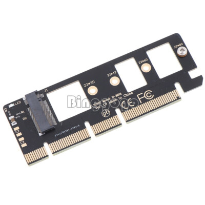 NEW NGFF M Key M.2 NVME AHCI SSD To PCI-E PCI Express 3.0 16x x4 Adapter