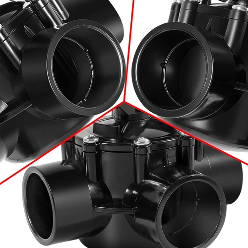 For Jandy 4715 3-Port 1-1/2 to 2 Inch Positive Seal NeverLube Valve Replacement - Picture 10 of 13