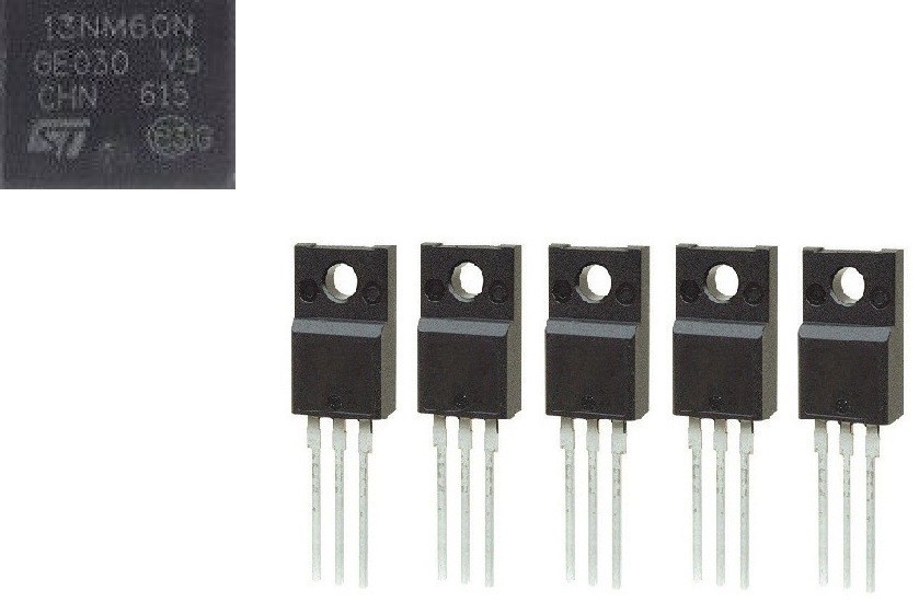 13NM60N STF13NM60N F13NM60N (5x) MOSFET TO-220 | eBay