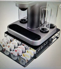 Metal Pod Holder for Bartesian 36 Pods Capacity Modern Design Storage Drawer New