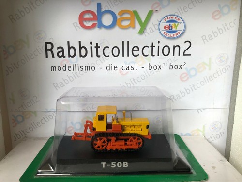 Hachette 1/43 Scale Model Tractor HT120 - 1953 Hanomag R28 - Blue