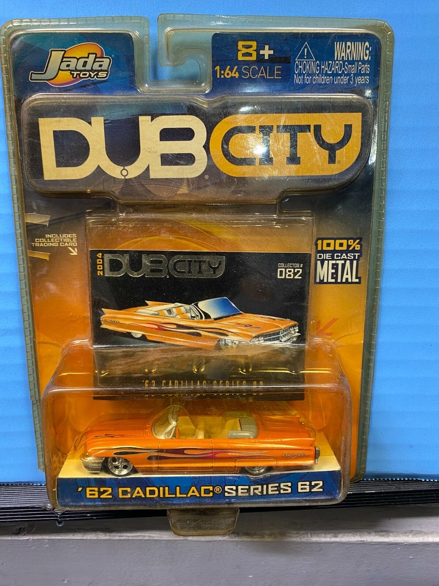 1/64 JADA DUB CITY 1962 CADILLAC SERIES 62 DeVILLE CONVERTIBLE