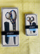 Gingher Designer Series Scissors 8" and 4" Emma Sewing Sheers New Limited Edit