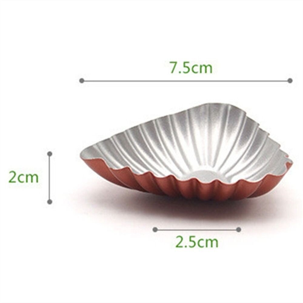 Baking Medium Flower Shaped Egg Tart Brown Cake Mold 847200062755 eBay