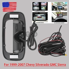 Tailgate Handle Backup Camera With Wire For 2001-06 Chevrolet Silverado 2500 HD 