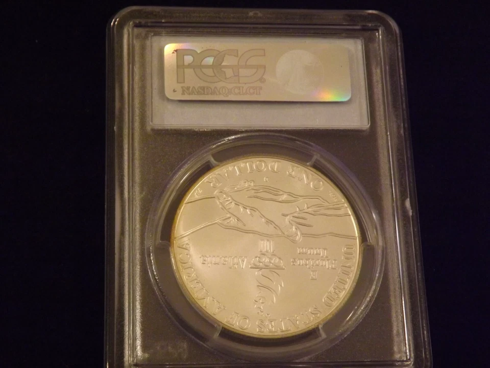 1995-D $1 PARALYMPIC PCGS MS 70 - Image 2 of 2