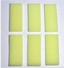 T-JET 6 PLASTIC CAR CASE FOAM LINERS.