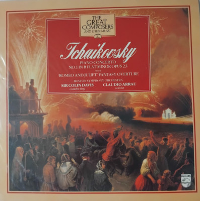 Tchaikovsky - Piano Concerto No. 1 in B Flat Minor Op. 23 - Music Vinyl Record