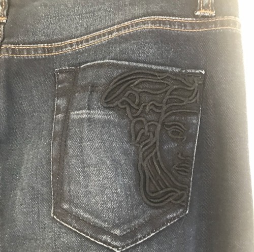 Versace Collection Denim Wash Flare 