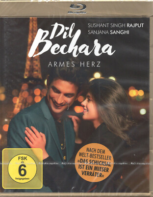 DIL BECHARA / ARMES HERZ Bollywood Blu-ray Sushant Singh Rajput  
