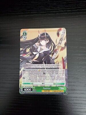Weiss Schwarz Noshiro Azur Lane AZL/S102-E043 Rare for sale Weiss Schwarz Noshiro Azur Lane AZL/S102-E043 Rare for sale