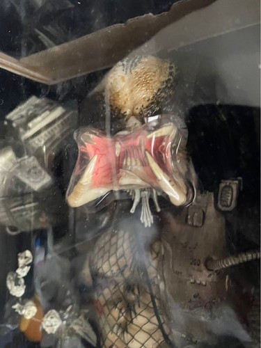 NECA Predator Open Mouth Version 1/4 Scale Action Painted Figure with Box New - Picture 2 of 9