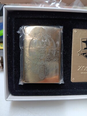 zorro ultimate justice lighter Brass 20HK Mint In The Box | eBay