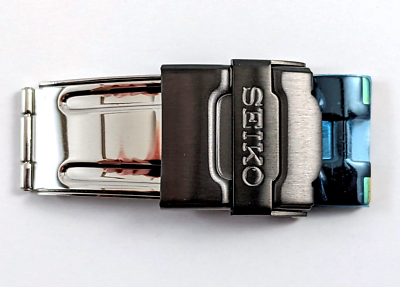 Seiko Genuine 20mm Watch Band Buckle Clasp 48Z4WB-BK For SDWF17 | eBay