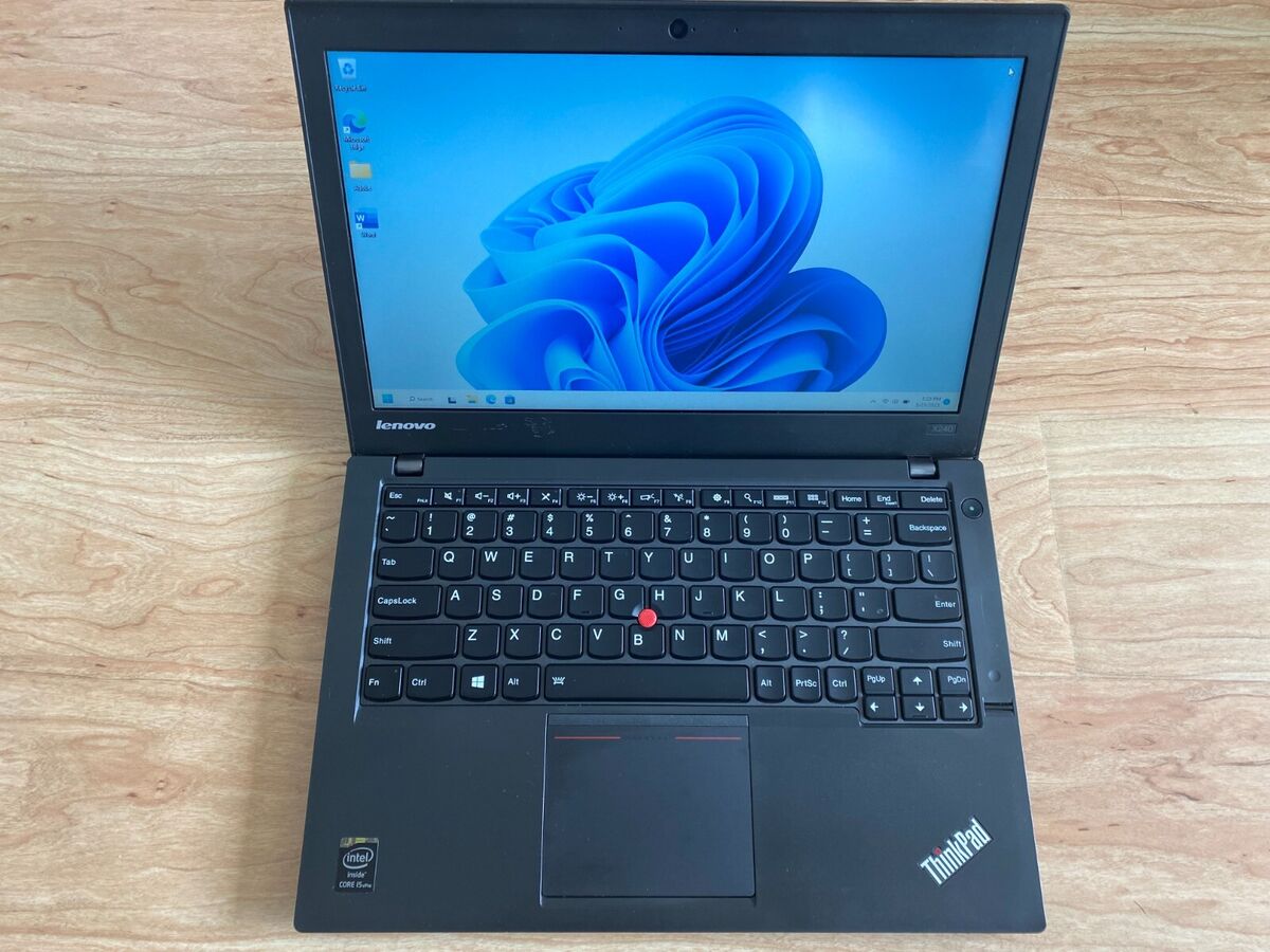 Used Lenovo Thinkpad x240 Core i5 Wndows 11 Pro 256GB SSD Drive 8gb RAM laptop | eBay Used Lenovo Thinkpad x240 Core i5 Wndows 11 Pro 256GB SSD Drive 8gb RAM laptop | eBay