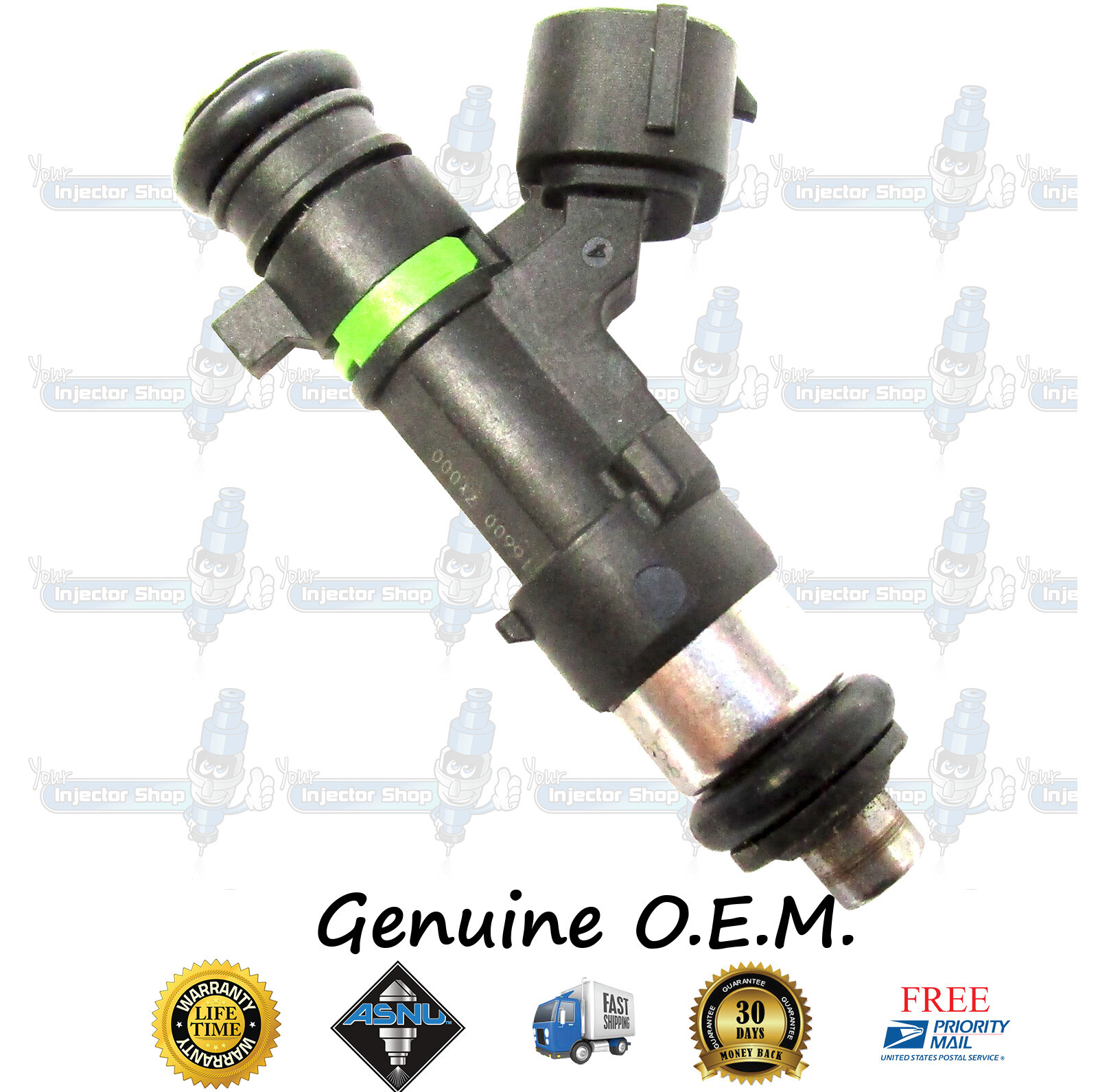 Купить Genuine Nissan 6x Fuel Injectors OEM 0280158005 166007Y000 на