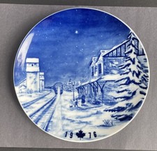 1976 Hutschenreuther “Winter On The Prairies” By Greta Goudreau Collection Plate