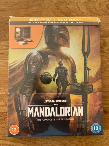 Star Wars The Mandalorian Complete First Season 1 4K UHD Steelbook NEW UK