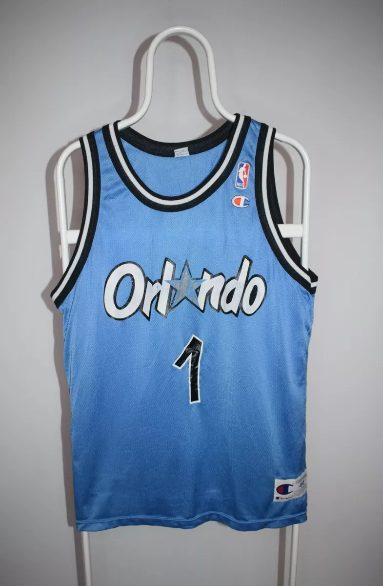Vintage Orlando Magic Penny Hardaway 1 Champion Jersey Sz M 44
