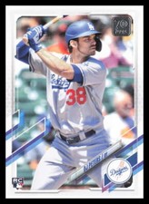 2021 Topps Update #US11 DJ Peters Los Angeles Dodgers Baseball Card