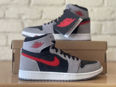 Air Jordan 1 High Zoom Air CMFT 2 Black Fire Red Cement DV1307-060