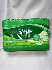Always Ultra Thin Long Pads Without Wings Heavy 40 ct.