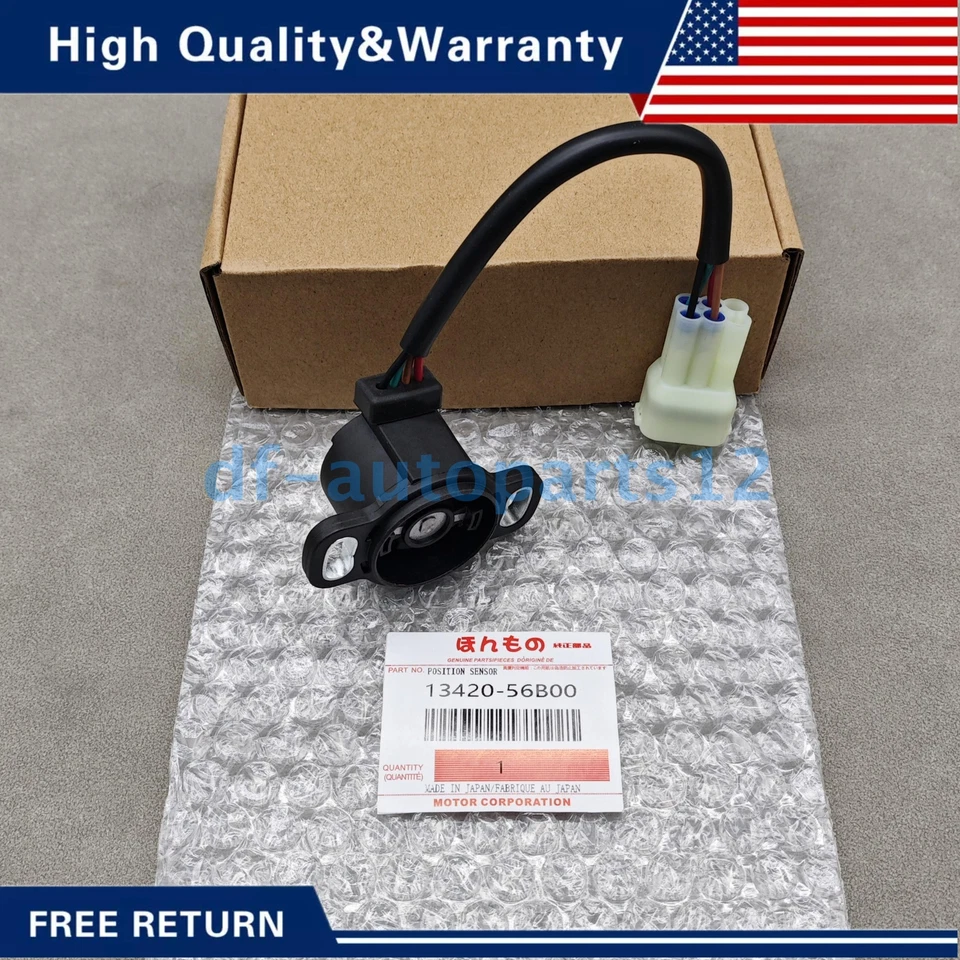 New Throttle Position Sensor 13420-56B00 For Tracker Suzuki GMC Chevrolet 1.6L Foto 2 de 4