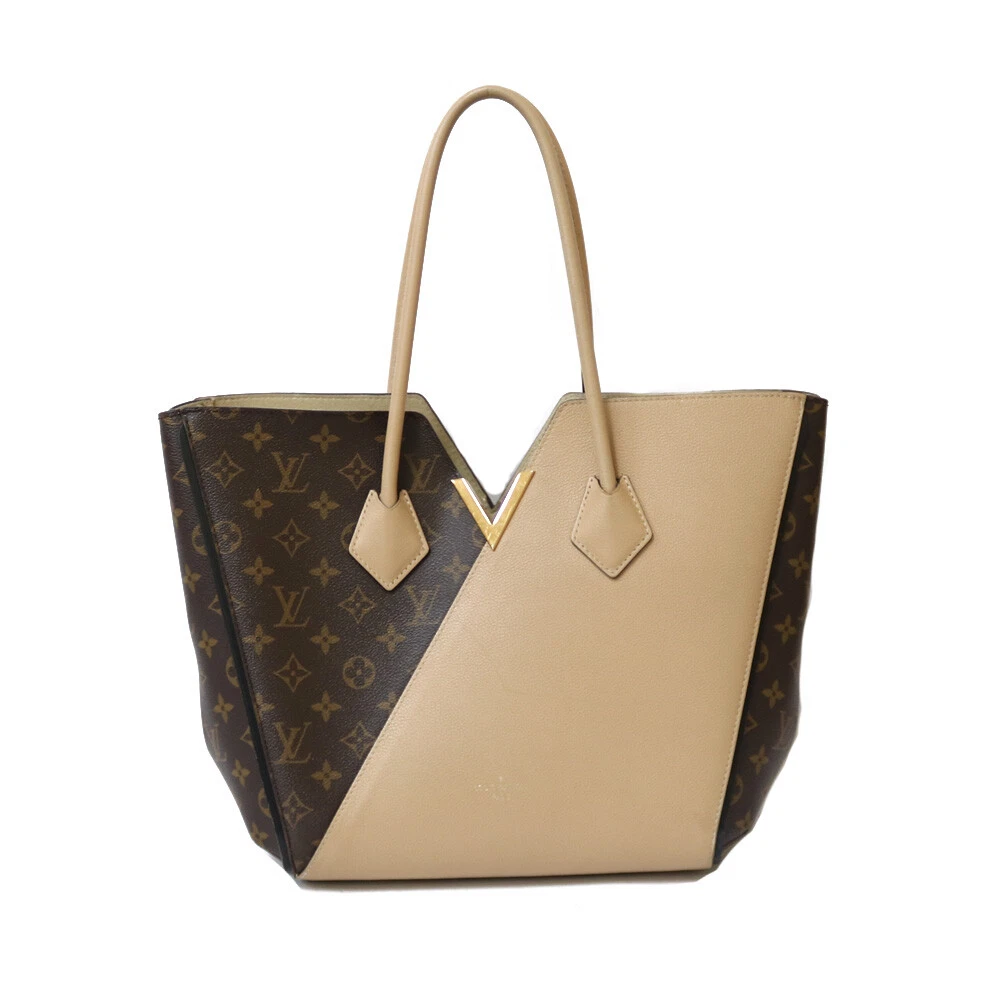 Louis Vuitton Kimono Monogram Canvas Leather Tote Bag