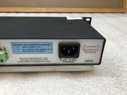 Pathway Six Port Fully isolated DMX512 Input/Pass Through Splitter DMX Repeater - Picture 8 of 10