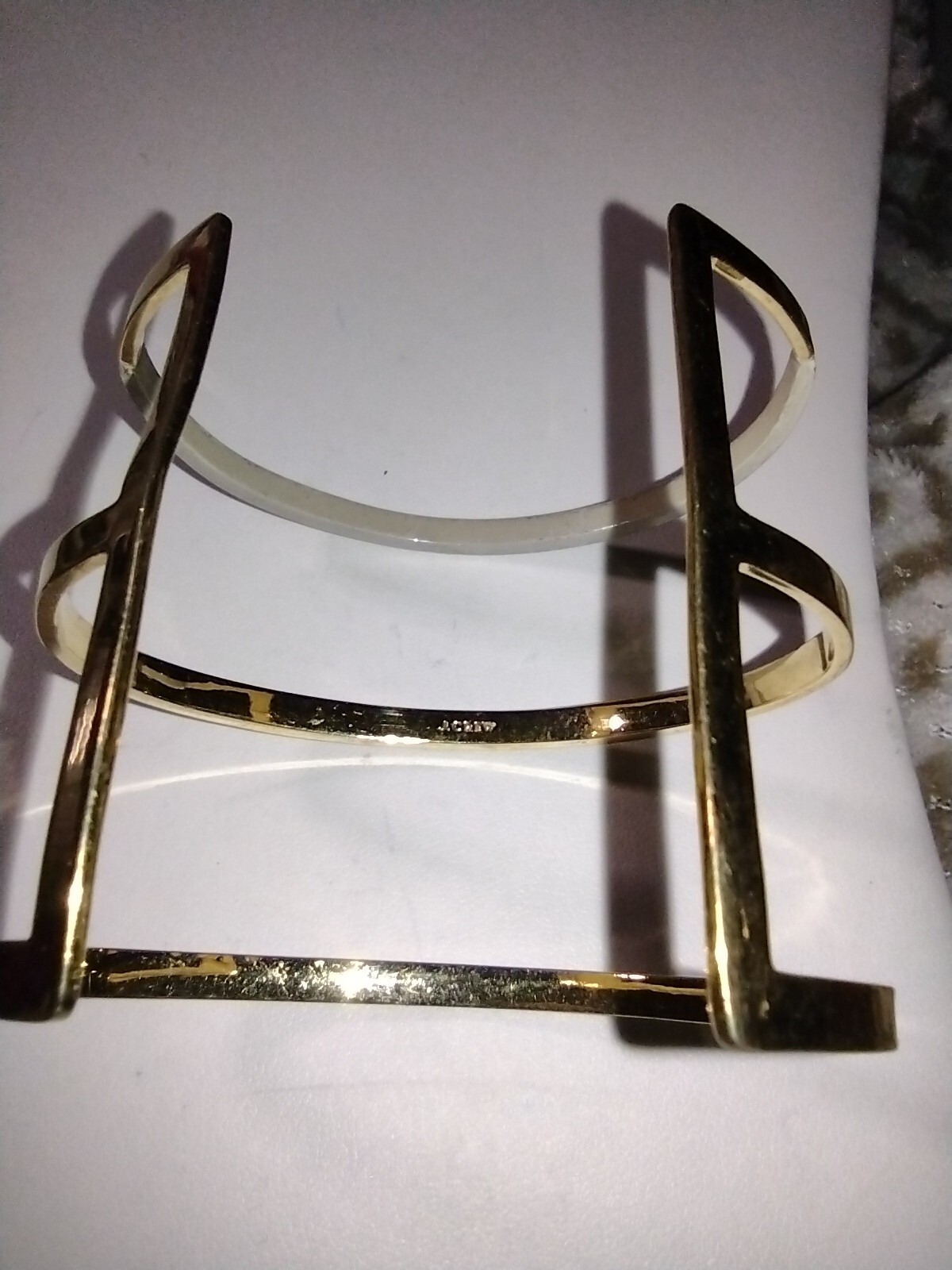 J. Crew Triple Open Cuff Statement Bangle Bracele… - image 9