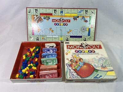 Vintage Gesellschaftsspiel - PARKER - MONOPOLY JUNIOR 1996