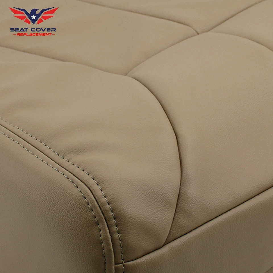 1998 1999 2000 2001 2002 Compatible with Dodge Ram SLT 1500 2500 Seat Cover Tan - Image 3 of 4