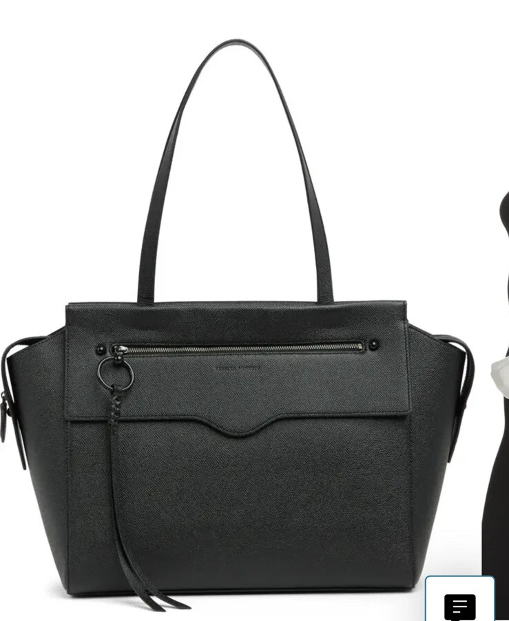Rebecca Minkof Gabby Crossbody Bag Satchel Black NWT eBay