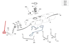 Listing: Mercedes-Benz Sprinter 907 Fuel Hose A9074762900